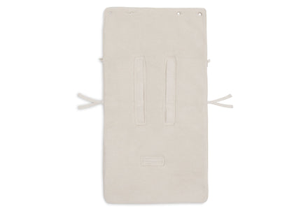 Jollein Footmuff Group 0+ 3/5 Point Harness Basic Knit | Oatmeal