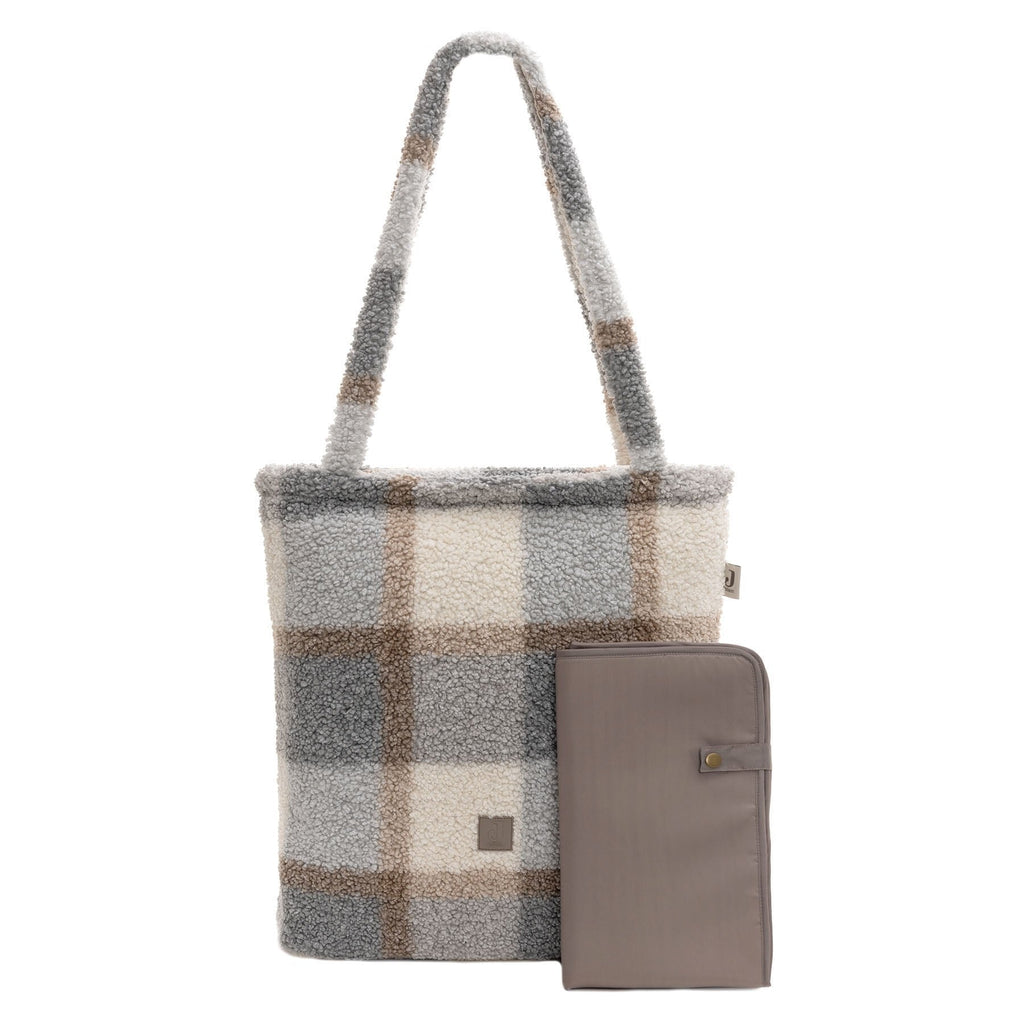 Jollein Diaper Bag Shopper Check Boucle