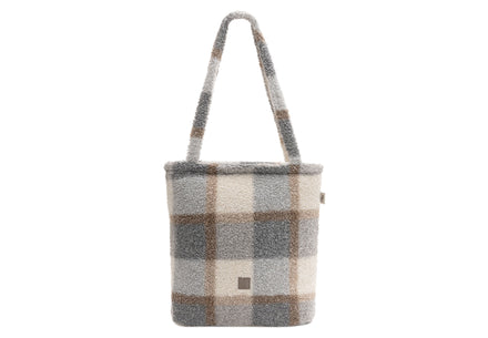 Jollein Diaper Bag Shopper Check Boucle