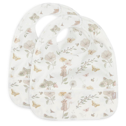 Jollein Bib Waterproof Set 2 pieces | Dreamy Mouse