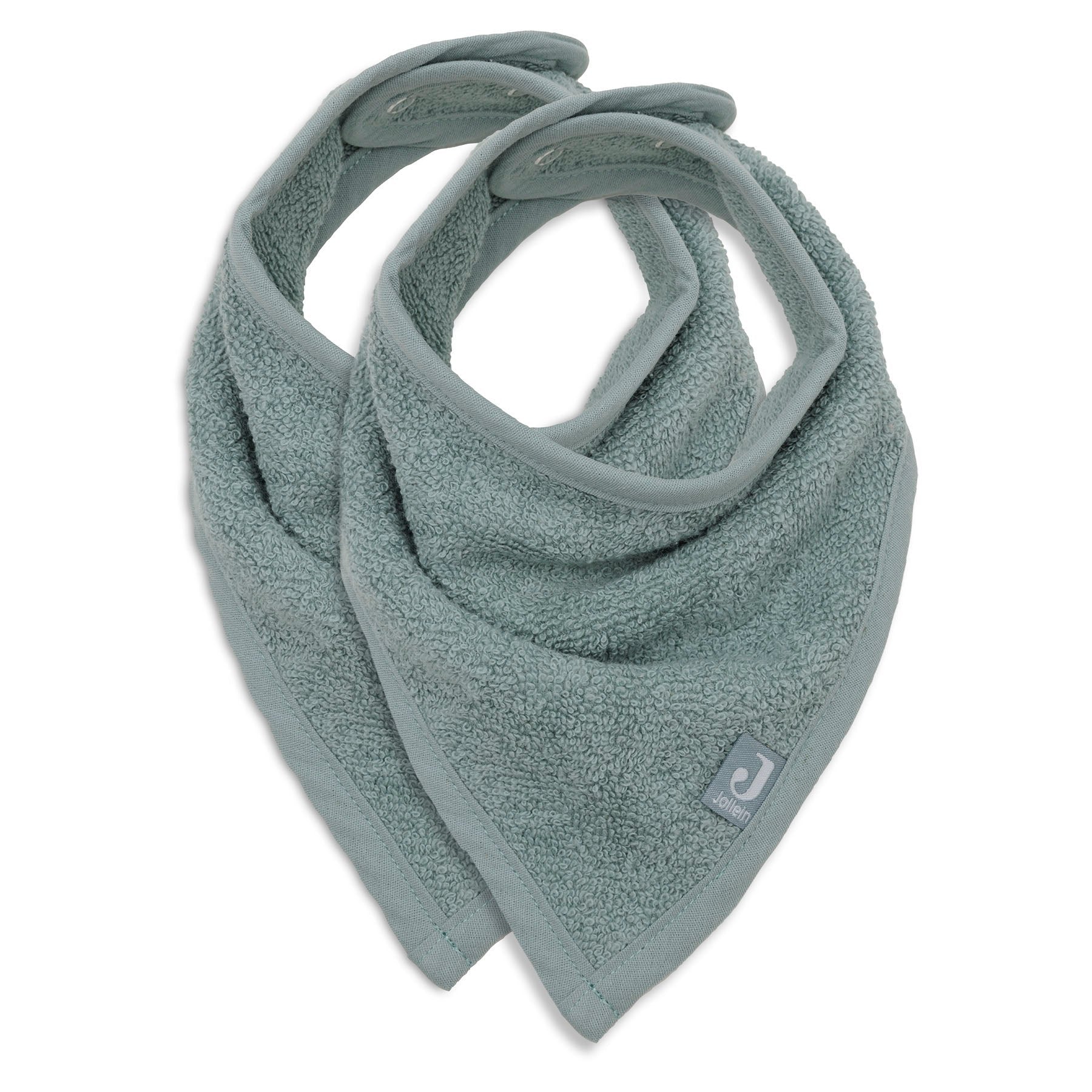 Jollein Drool Scarf Sea Green (2pack)