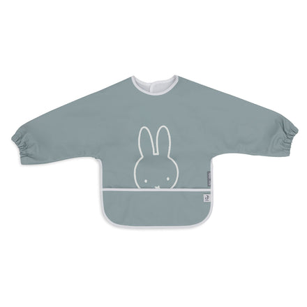 Jollein Bib Waterproof With Sleeves Miffy Peekaboo Sea Green