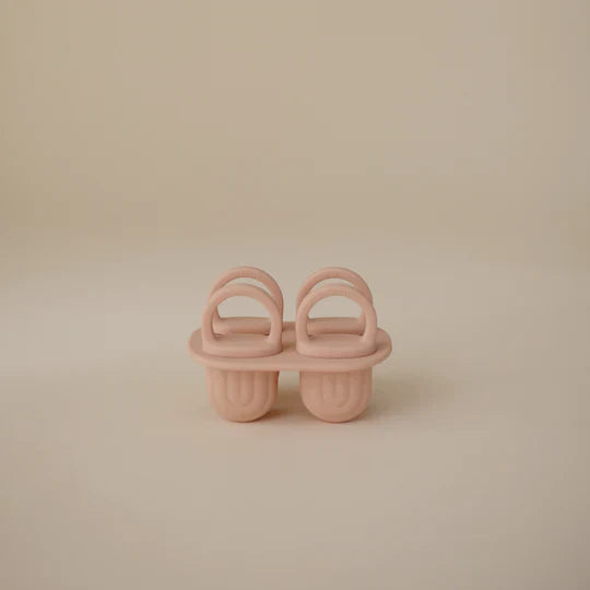 Mushie Ice Pop Tray Popsicles | Blush