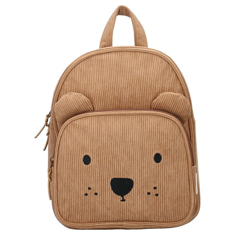 Kidzroom Toddler Backpack 31x25x11cm | Beary Excited