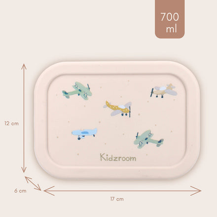 Kidzroom Lunch Box with Divider | Small Talk