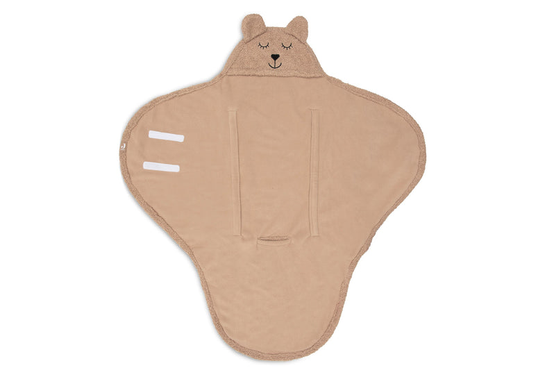 Jollein Swaddle Cloth | Bear Boucle Biscuit