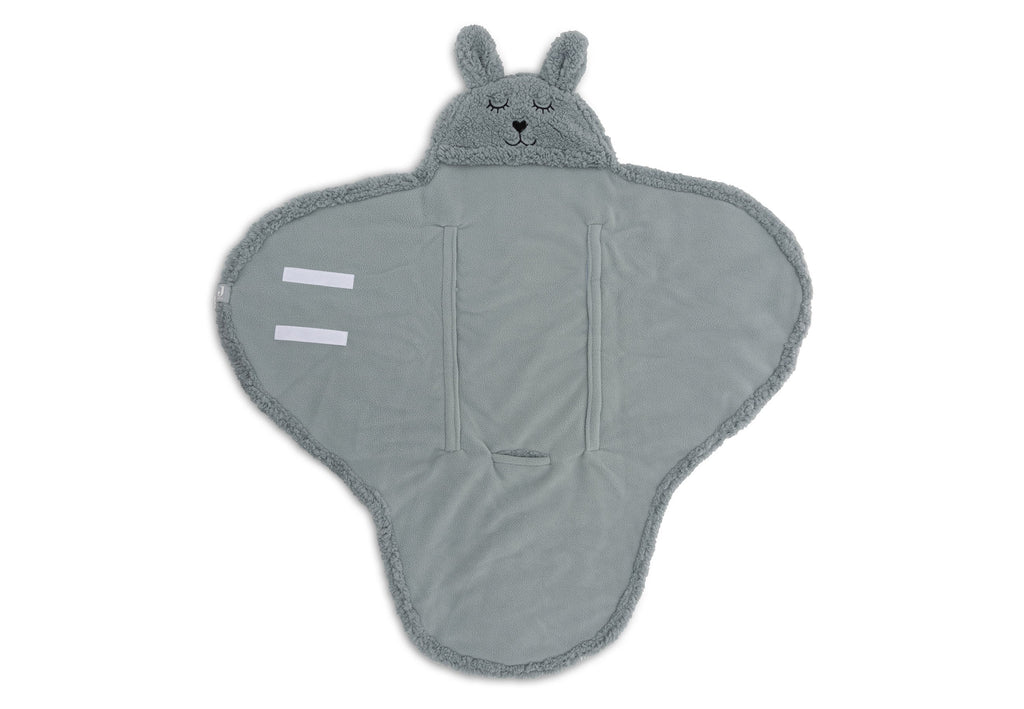 Jollein Swaddling Cloth Bunny Sea Green