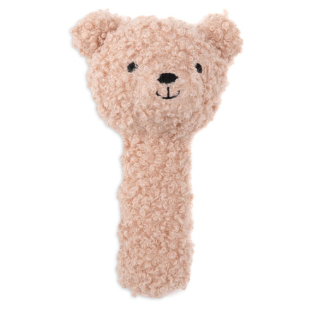 Jollein Rattle Teddy Bear Wild Rose