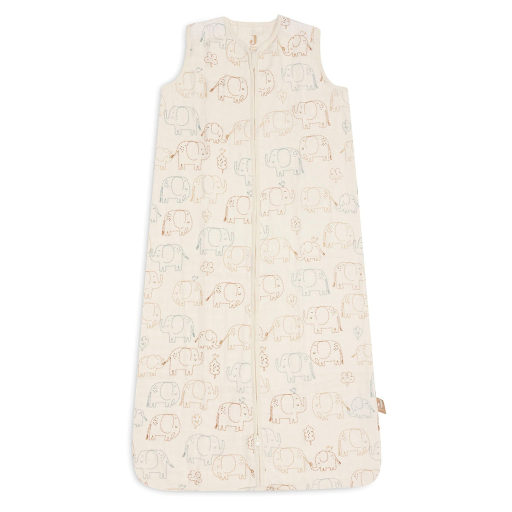 Jollein Sleeping Bag Muslin 70cm Elephant Tales