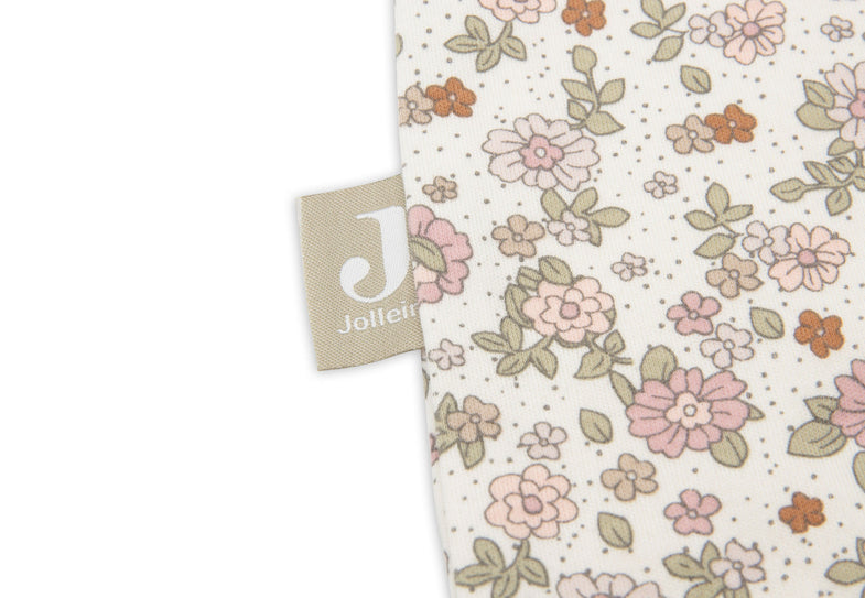 Jollein sleeping bag Jersey 110cm | Retro Flowers
