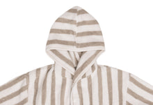 Jollein Bathrobe 1-2Y | Stripe Terry Olive Green Gots