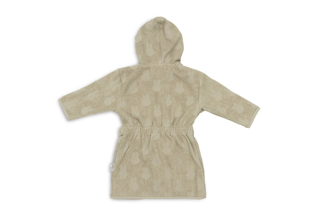 Jollein Bathrobe Terry 1/2y Miffy Jacquard | Olive Green