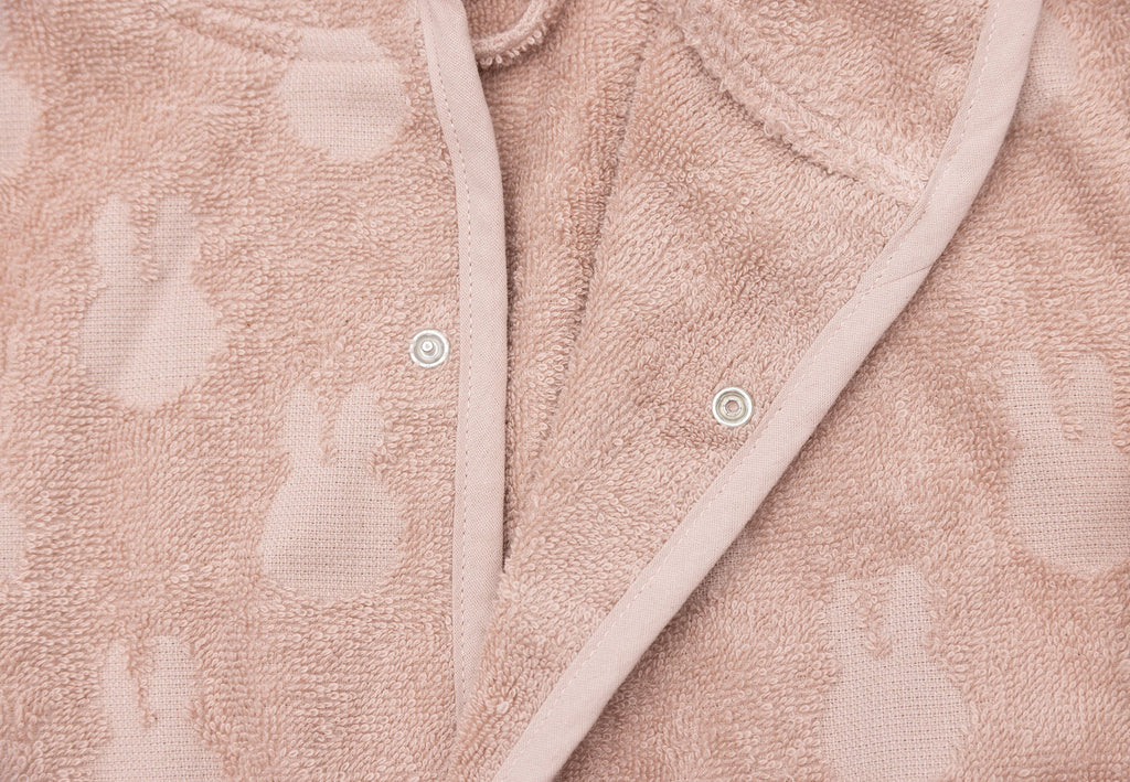 Jollein Bathrobe Terry 1/2y Miffy Jacquard | Wild rose