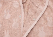 Jollein Bathrobe Terry 1/2y Miffy Jacquard | Wild rose