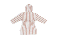 Jollein Bathrobe 1-2Y | Stripe Terry Wild Rose Gots