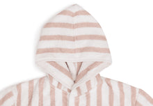 Jollein Bathrobe 1-2Y | Stripe Terry Wild Rose Gots