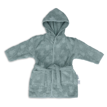 Jollein Bathrobe 1-2 years Miffy Jacquard Sea Green