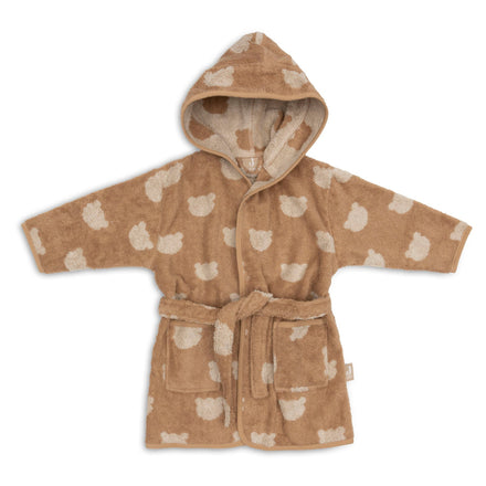Jollein Bathrobe Terry 1-2 years Jacquard Teddy Bear