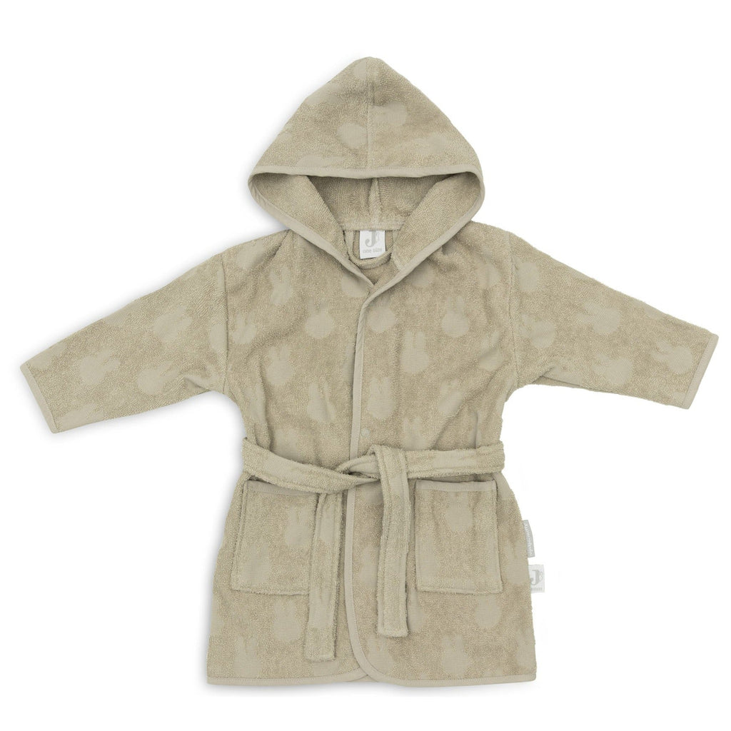 Jollein Bathrobe Terry 3/4y Miffy Jacquard | Olive Green