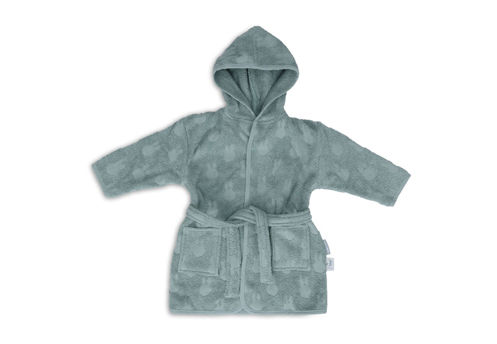 Jollein Bathrobe 1-2 years Miffy Jacquard Sea Green