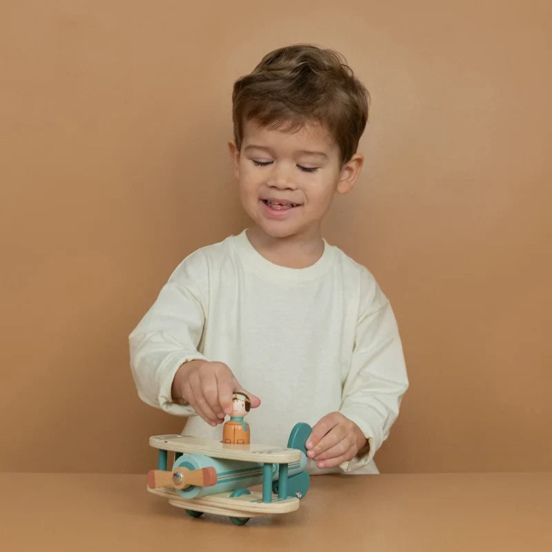 Little Dutch Wooden Toy Airplane