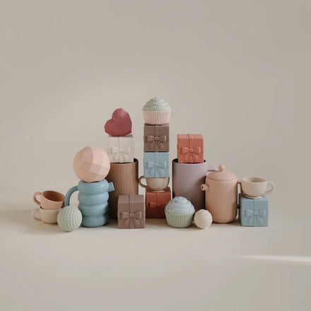 Mushie Mix and Match Silicone Toys | Gifts