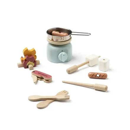 Kid's Concept Wooden Camping Cooking Set