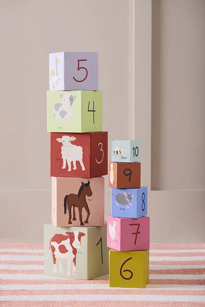 Kid'S Concept Blokken Toren 1-10 Aiden