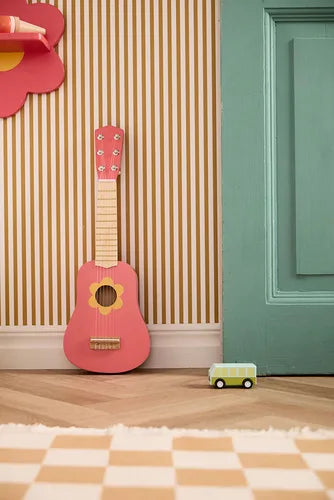 Kid's concept Toy Guitar | Flower Pink