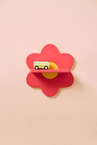 Kid's Concept Wall Shelf | Flower Pink
