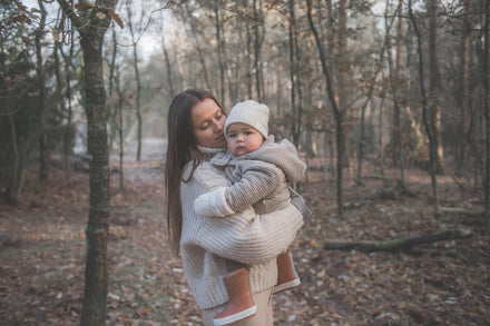 Koeka Baby Mittens Malmo | Pebble