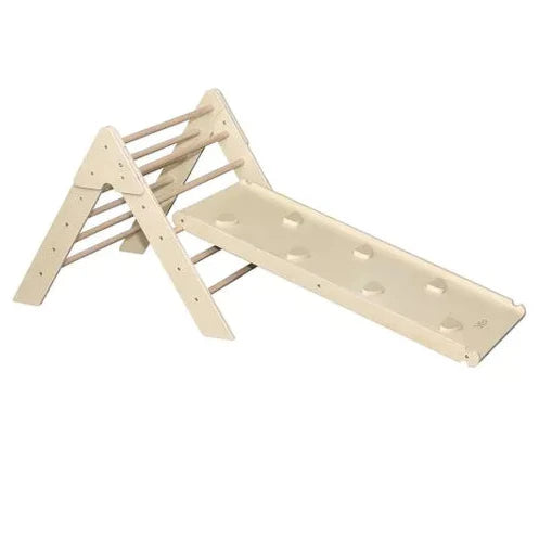 Tryco Wooden Climbing Frame With Slide