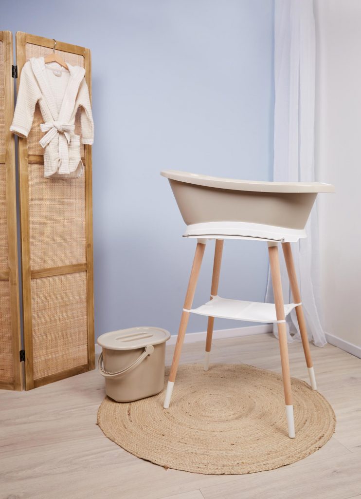 Bébé-Jou diaper bucket Uni | Taupe