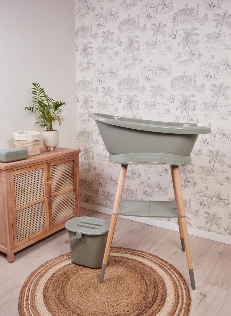 Bébé-Jou diaper bucket Uni Breeze Green