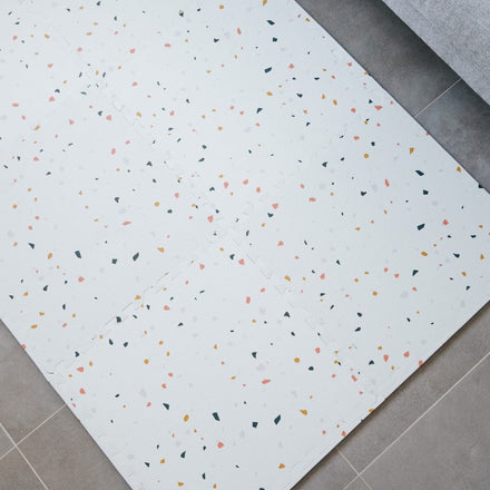 Evibell Puzzle mat Play Mat | Terrazzo Cream