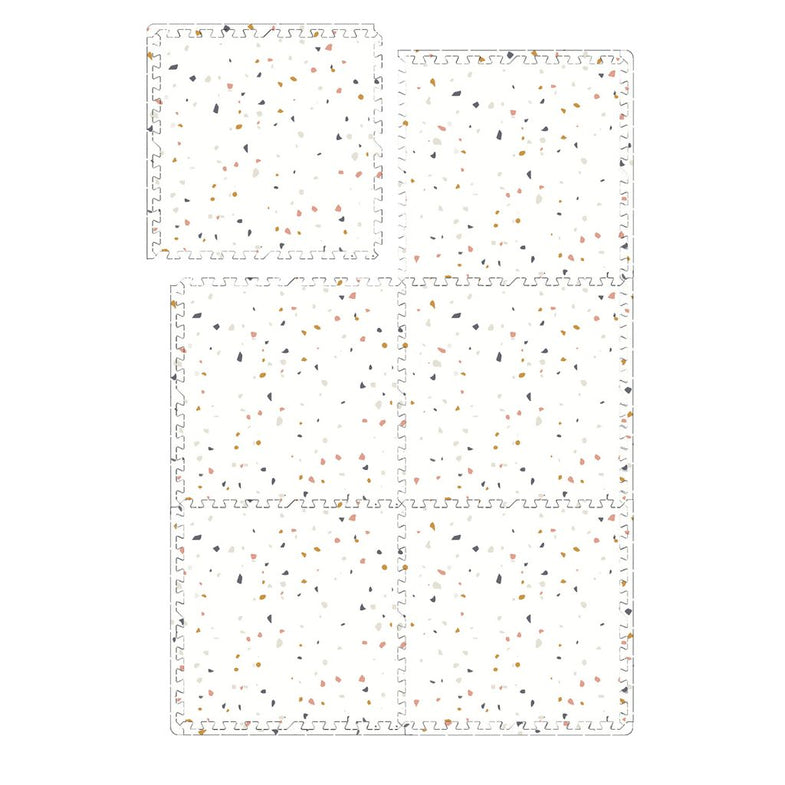 Evibell Puzzle mat Play Mat | Terrazzo Cream