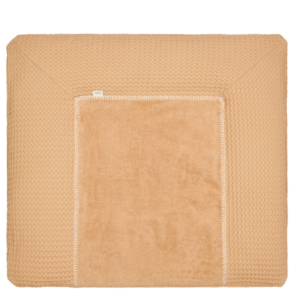 * Koeka Changing Pad Cover Waffle Amsterdam Bonn | Straw