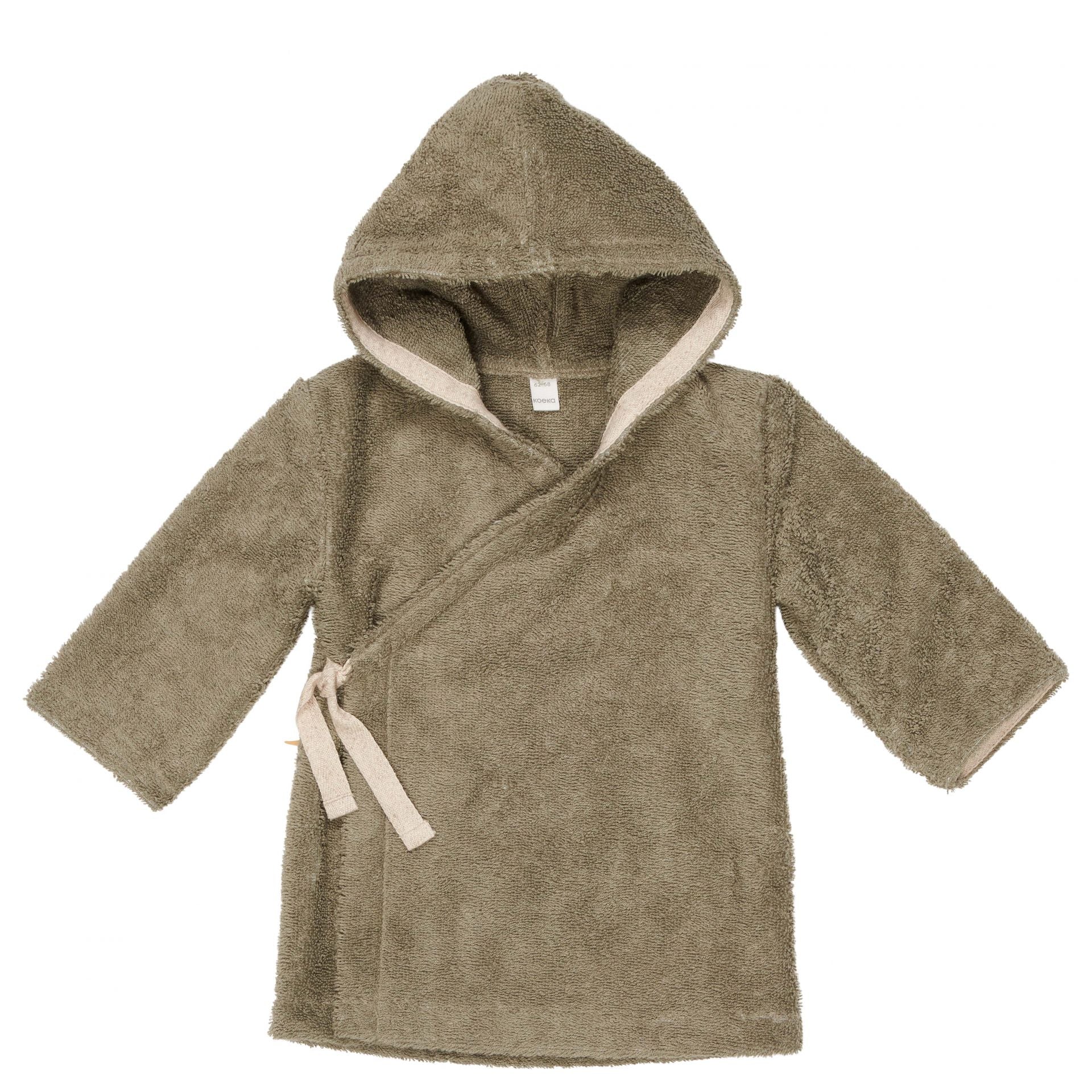 Koeka Baby Bathrobe Dijon Daily | Moss