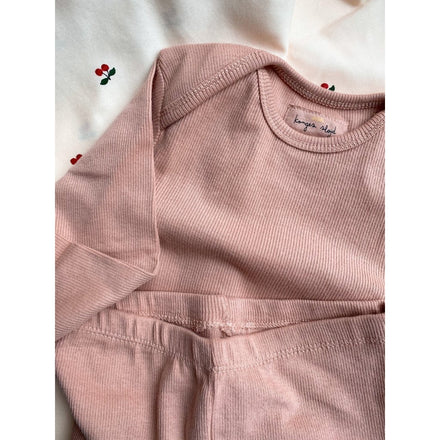 * Konges Sløjd body romper Siff | Rose Blush