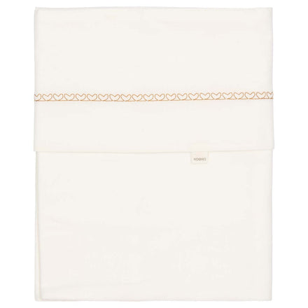 Koeka Cot Sheet Fall In Love 110x140 | Honeycomb