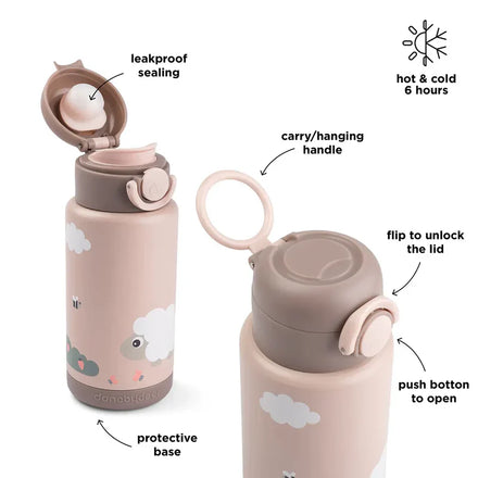 Done By Deer Thermal Drinking Bottle | Tiny Farm Powder