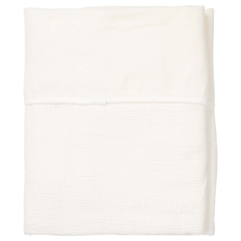 Koeka Crib Blanket Cotton Fleece Bay | Milky