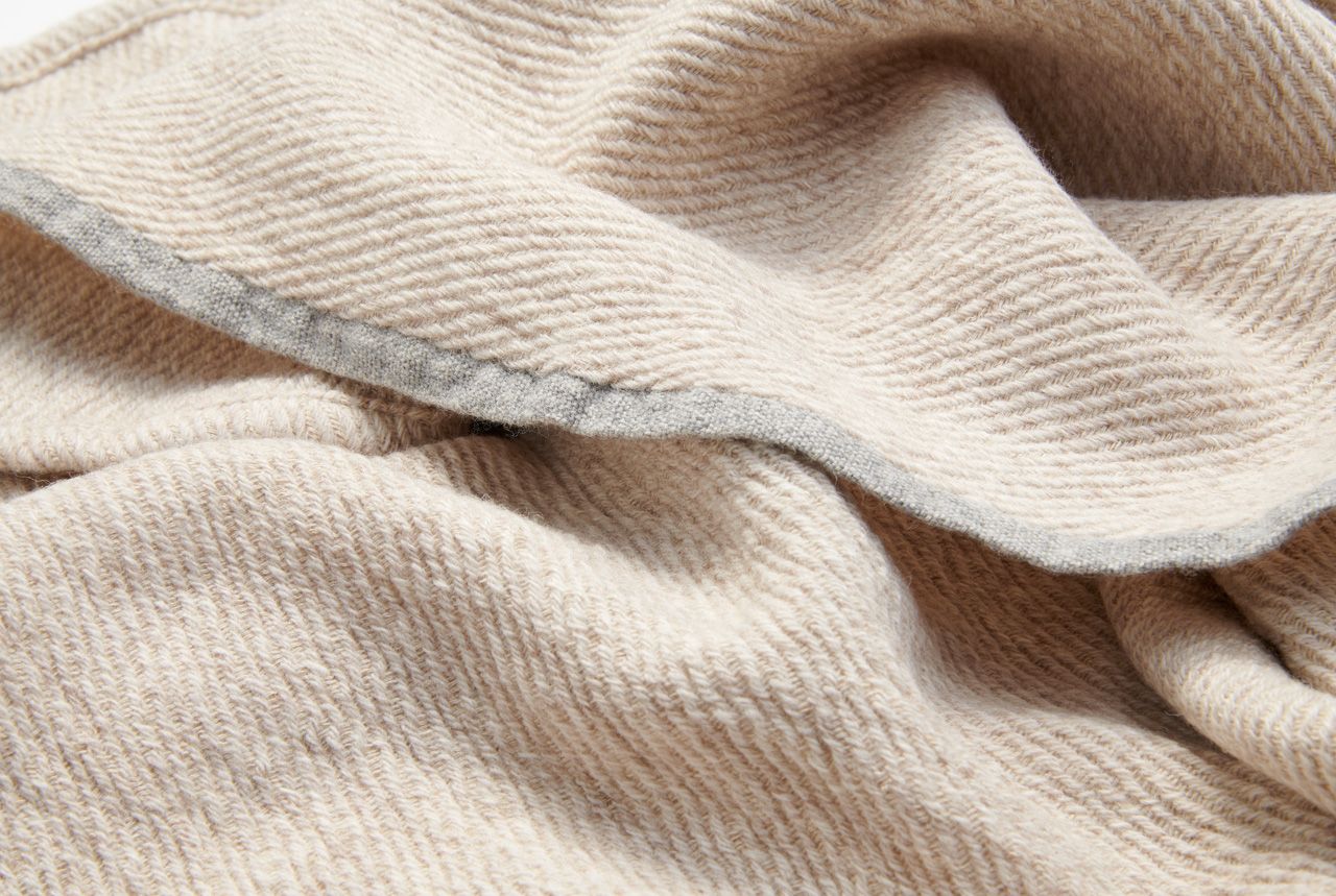 Koeka Crib blanket Cotton 75x100cm Toronto | Sand
