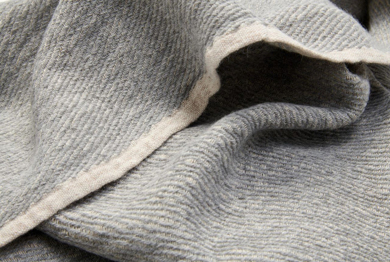 Koeka Crib blanket Cotton 75x100cm Toronto | Soft Gray