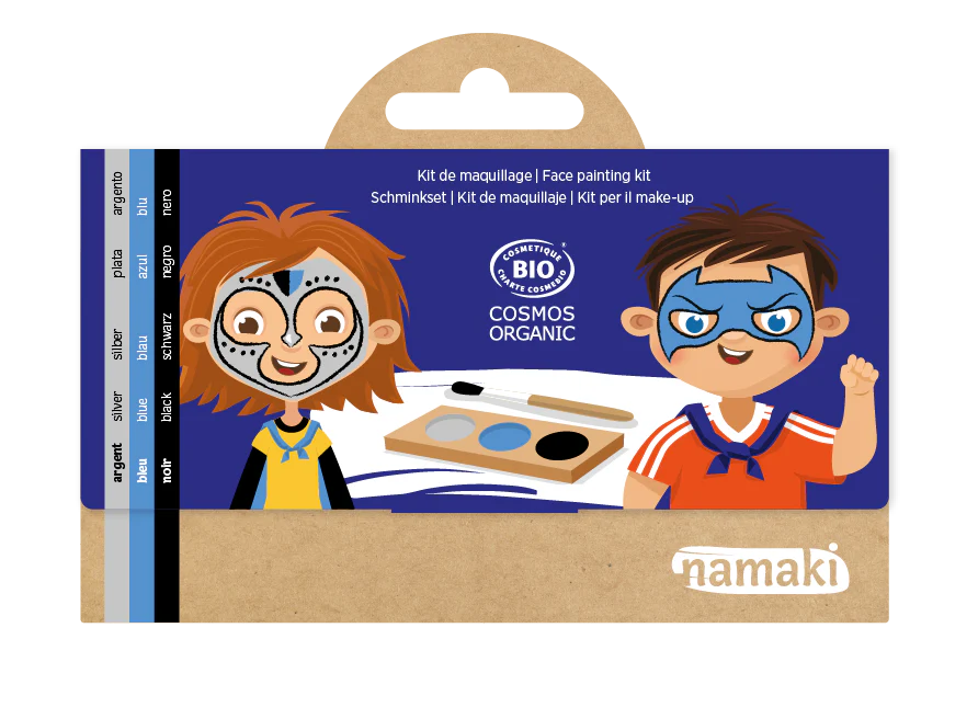 Namaki Face Paint Set 3 Colors | Knight & Superhero