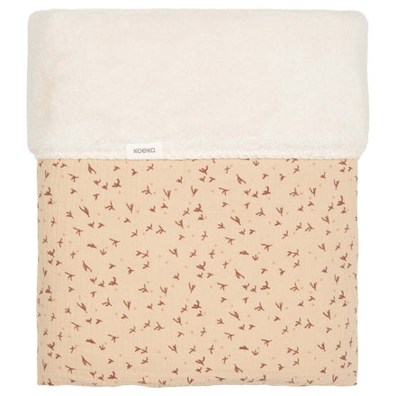 Koeka Wiegdeken Teddy Trail | Beige