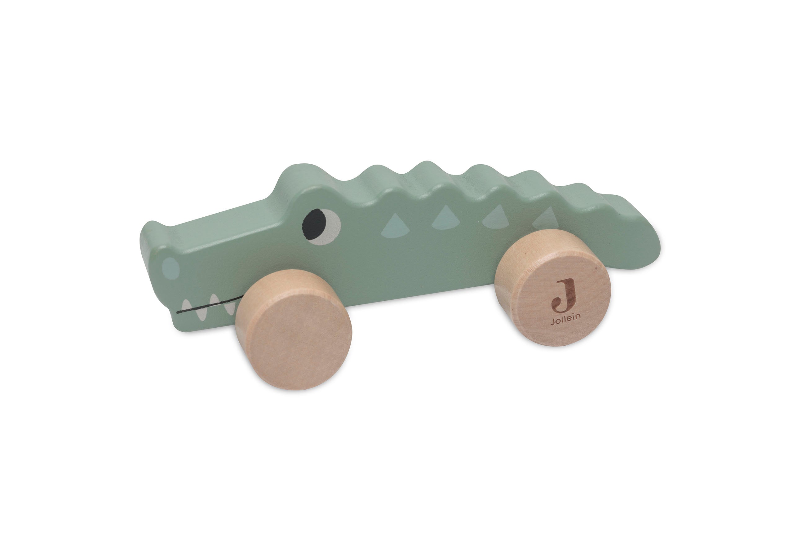 Jollein Wooden Crocodile Pull Animal Jungle Jambo