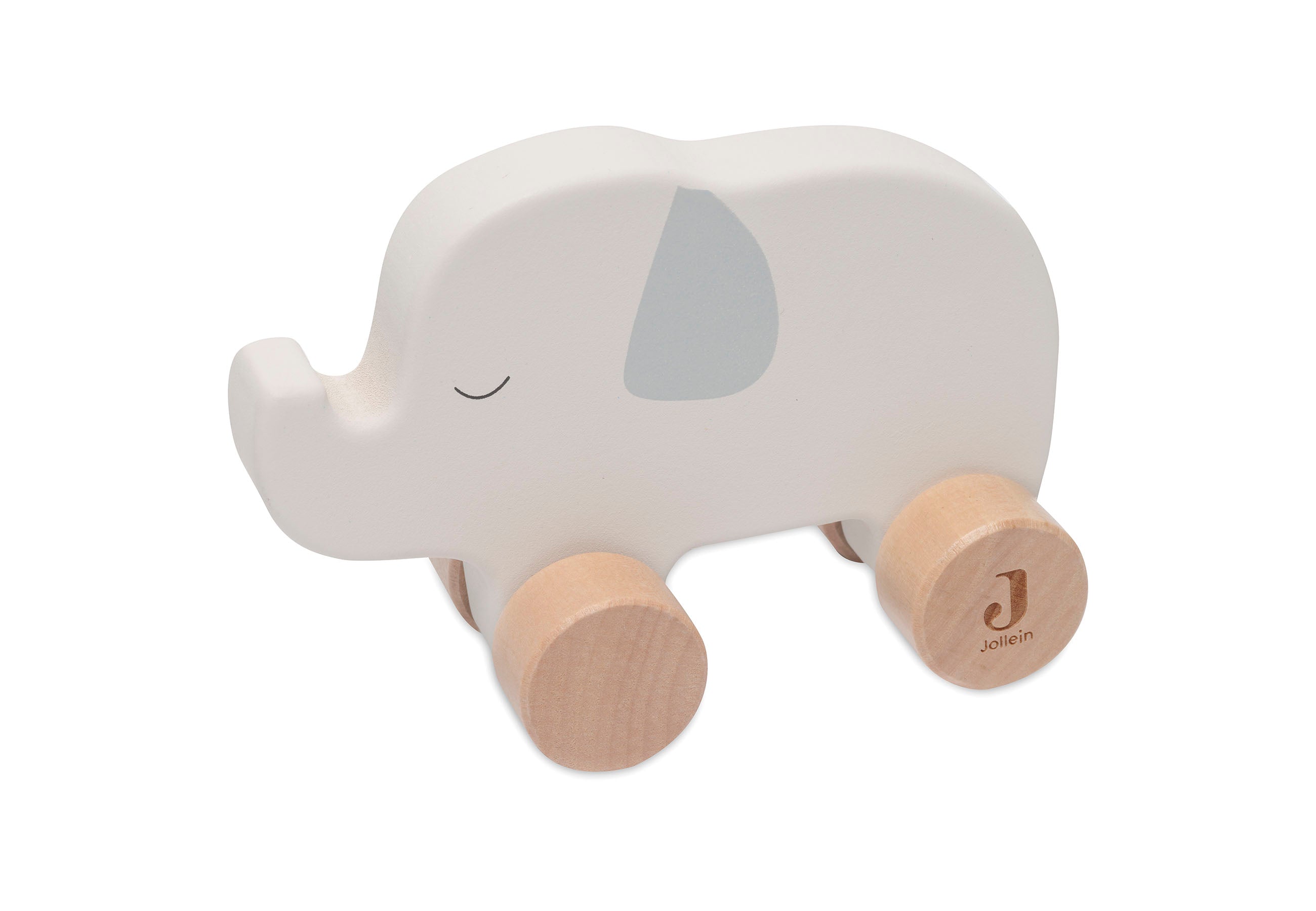 Jollein Wooden Elephant Draft Animal Jungle Jambo