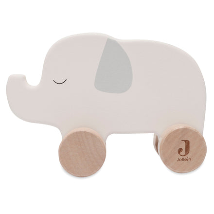 Jollein Wooden Elephant Draft Animal Jungle Jambo