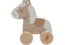 Jollein Wooden Horse Draft Animal Nostalgic Ride